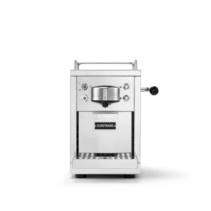 The Original Nespresso-compatible espresso machine with stainless steel body and minimalist design