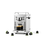 The Original espresso machine in premium stainless steel with minimalist Scandinavian desig