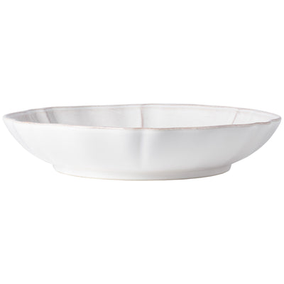 Costa Nova Alentejo pasta serving bowl 34 cm in White stoneware