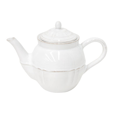 Costa Nova Alentejo tea pot 510/1350 ml in White stoneware