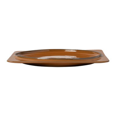 Costa Nova Âmbar stoneware collection – square plate tray
