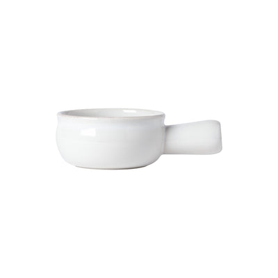Costa Nova Aparté onion soup bowl with handle 19 cm in White stoneware