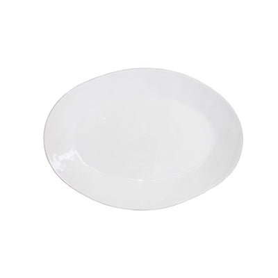 Costa Nova Aparté oval platter 20/29/40 cm in White stoneware