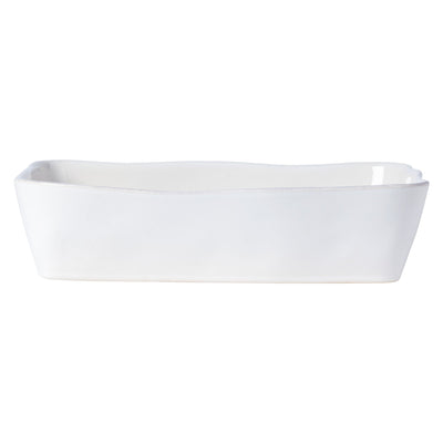Costa Nova Aparté rectangular baker 26/30 cm in White stoneware