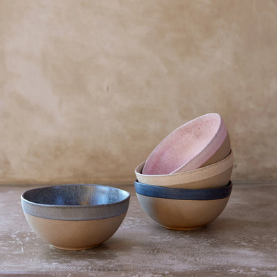 Costa Nova Arenito stoneware collection – set of 6 latte bowls