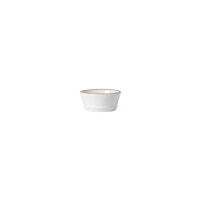 Costa Nova Beja ramekin butter dish 7/9 cm in White & Red stoneware