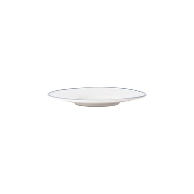 Costa Nova Beja coffee saucer 13/17 cm in White & Blue stoneware