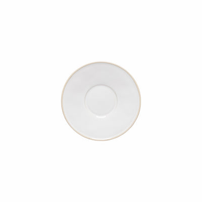 Costa Nova Beja coffee saucer 13/17 cm in White & Cream stoneware