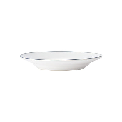 Costa Nova Beja dinner plate 15/23/28 cm in White & Blue stoneware
