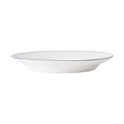 Costa Nova Beja dinner plate 15/23/28 cm in White & Blue stoneware