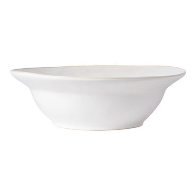 Costa Nova Beja serving bowl 30 cm in White & Cream stoneware