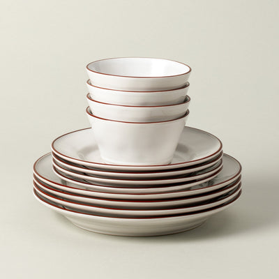 Costa Nova Beja 12-piece stoneware set