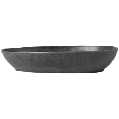 Costa Nova Boutique oval baker 25/31/36 cm in Mountain Black stoneware
