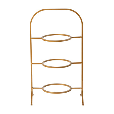 Boutique Round Metallic Stand – Metal