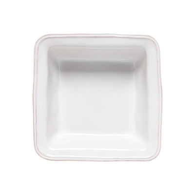Costa Nova Fontana rectangular baker 27/29/35 cm in Cloud White stoneware