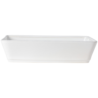 Friso Tray – White Stoneware