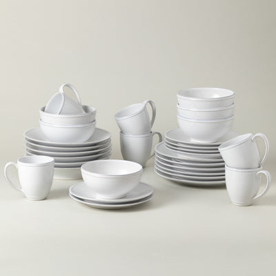 Friso Tray – White Stoneware