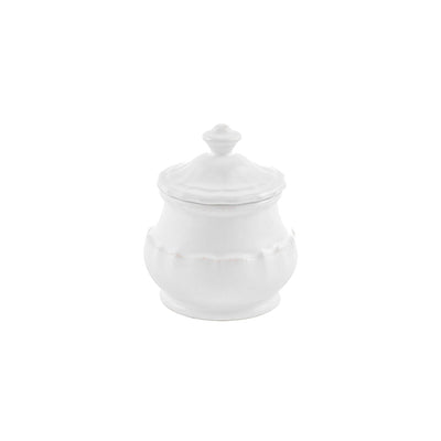 Costa Nova Impressions sugar bowl 310 ml in Cloud White stoneware