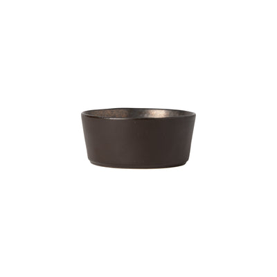 Costa Nova Lagoa serving bowl 14/24 cm in Metal Brown stoneware