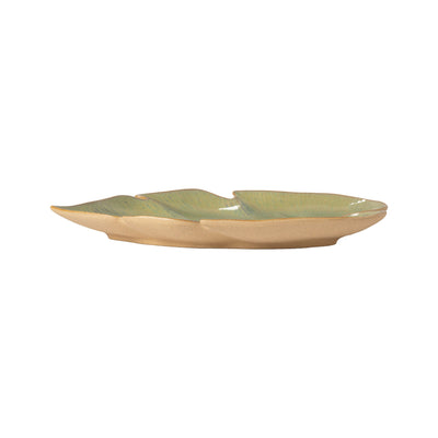 Costa Nova Marrakesh stoneware collection – monstera leaf