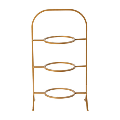 Costa Nova Marrakesh metal collection – metallic holder for 3 appetizer plates