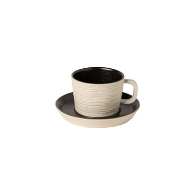 Costa Nova Nótos tea cup & saucer 200 ml in Latitude stoneware
