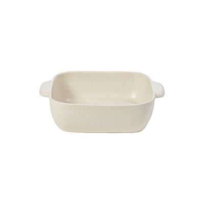 Costa Nova Pacifica square baker 31 cm in Vanilla stoneware