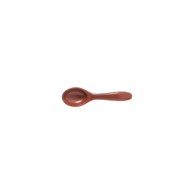 Costa Nova Pacifica ramen spoon 20 ml in Cayenne stoneware