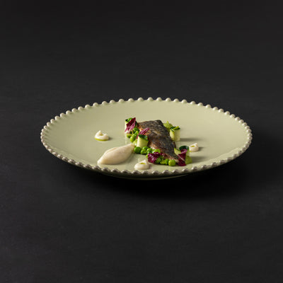 Costa Nova Pearl stoneware collection – salad & dessert plate