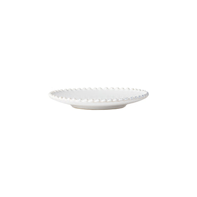 Costa Nova Pearl bread plate 17 cm in White stoneware