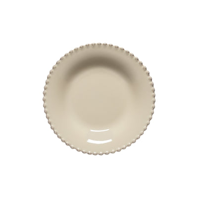 Costa Nova Pearl soup & pasta plate 24 cm in Cream stoneware