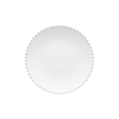 Costa Nova Pearl dinner plate 25/28 cm in White stoneware