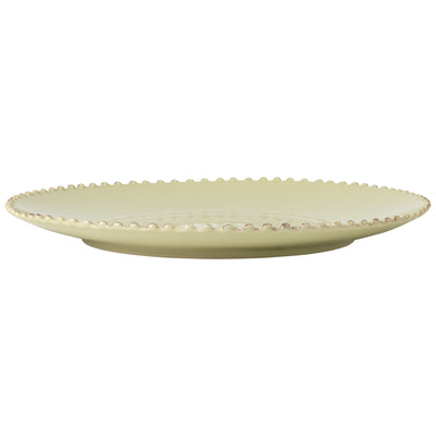 Costa Nova Pearl charger plate/platter 33 cm in Lily stoneware