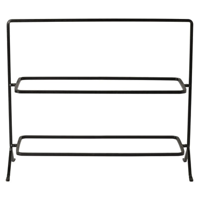 Costa Nova Plano metal collection – metallic holder for 2 rectangular trays