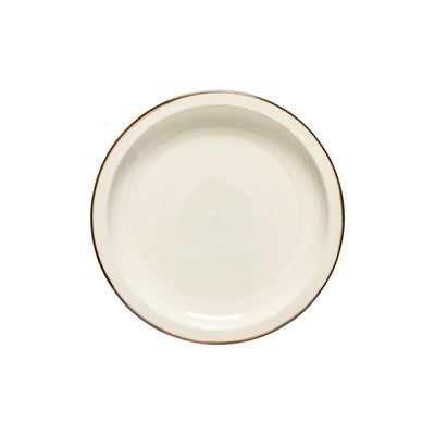 Costa Nova Poterie dinner plate 26/31 cm in Cream-Caramel stoneware