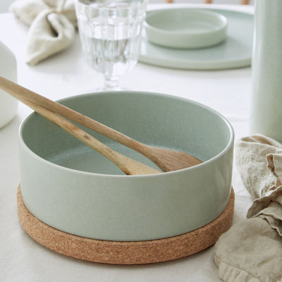 Costa Nova Redonda serving bowl 21/29 cm in Bay Leaf stoneware