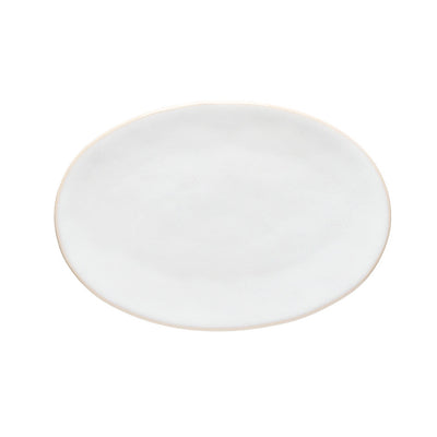 Costa Nova Roda oval plate/platter 22/28/34 cm in Branca stoneware
