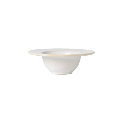 Costa Nova Roda deep rimmed plate 19/22 cm in Branca stoneware