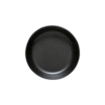 Costa Nova Roda deep round plate 16/22 cm in Black stoneware