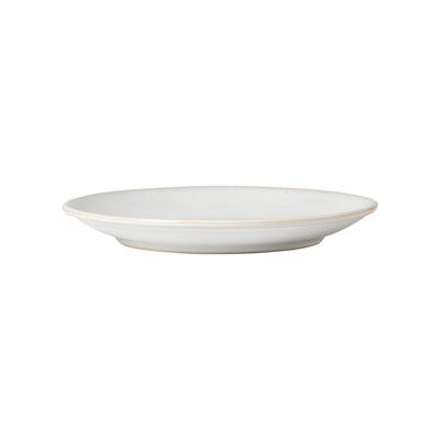 Costa Nova Roda coupe plate 25 cm in Branca stoneware