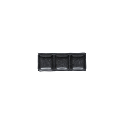 Costa Nova Roda 3-section rectangular tray 18 cm in Ardósia stoneware