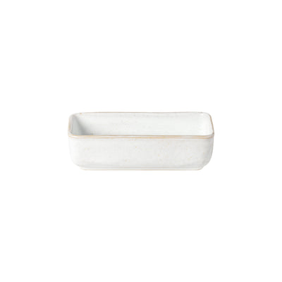 Costa Nova Roda deep rectangular tray 18/27/36 cm in Branca stoneware