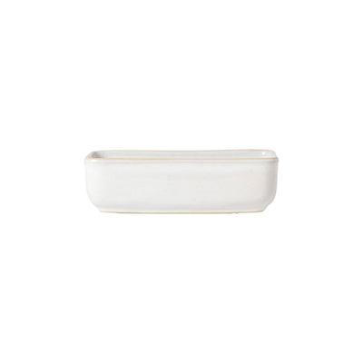 Costa Nova Roda deep rectangular tray 18/27/36 cm in Branca stoneware