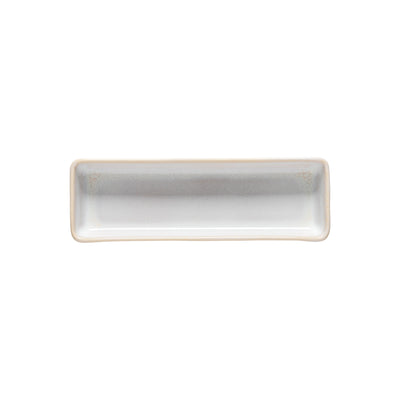 Costa Nova Roda deep rectangular tray 18/27/36 cm in Branca stoneware