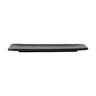 Costa Nova Roda rectangular plate 19/28/29 cm in Black stoneware