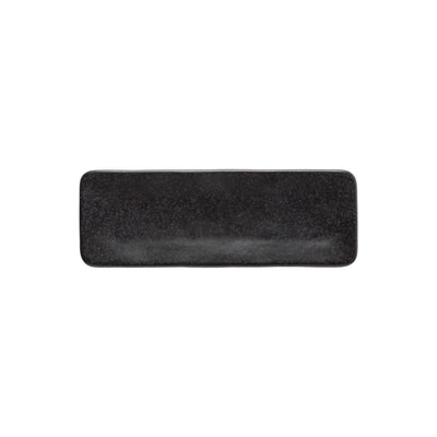 Costa Nova Roda rectangular plate 19/28/29 cm in Black stoneware