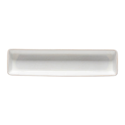 Costa Nova Roda deep rectangular tray 18/27/36 cm in Branca stoneware