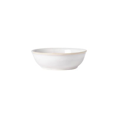 Costa Nova Roda deep round plate 16/22 cm in Branca stoneware