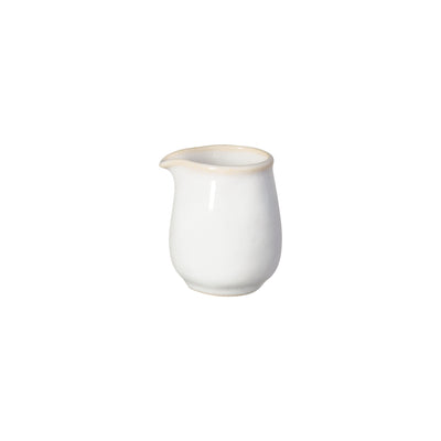 Costa Nova Roda creamer jug 50/120 ml in Branca stoneware
