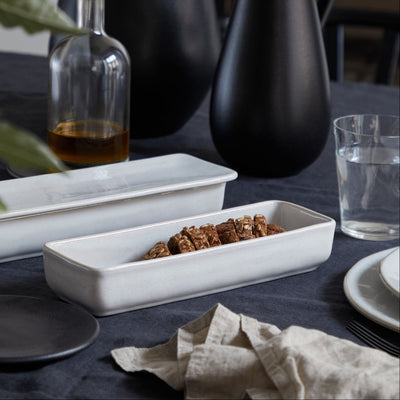 Costa Nova Roda stoneware collection – deep rectangular tray